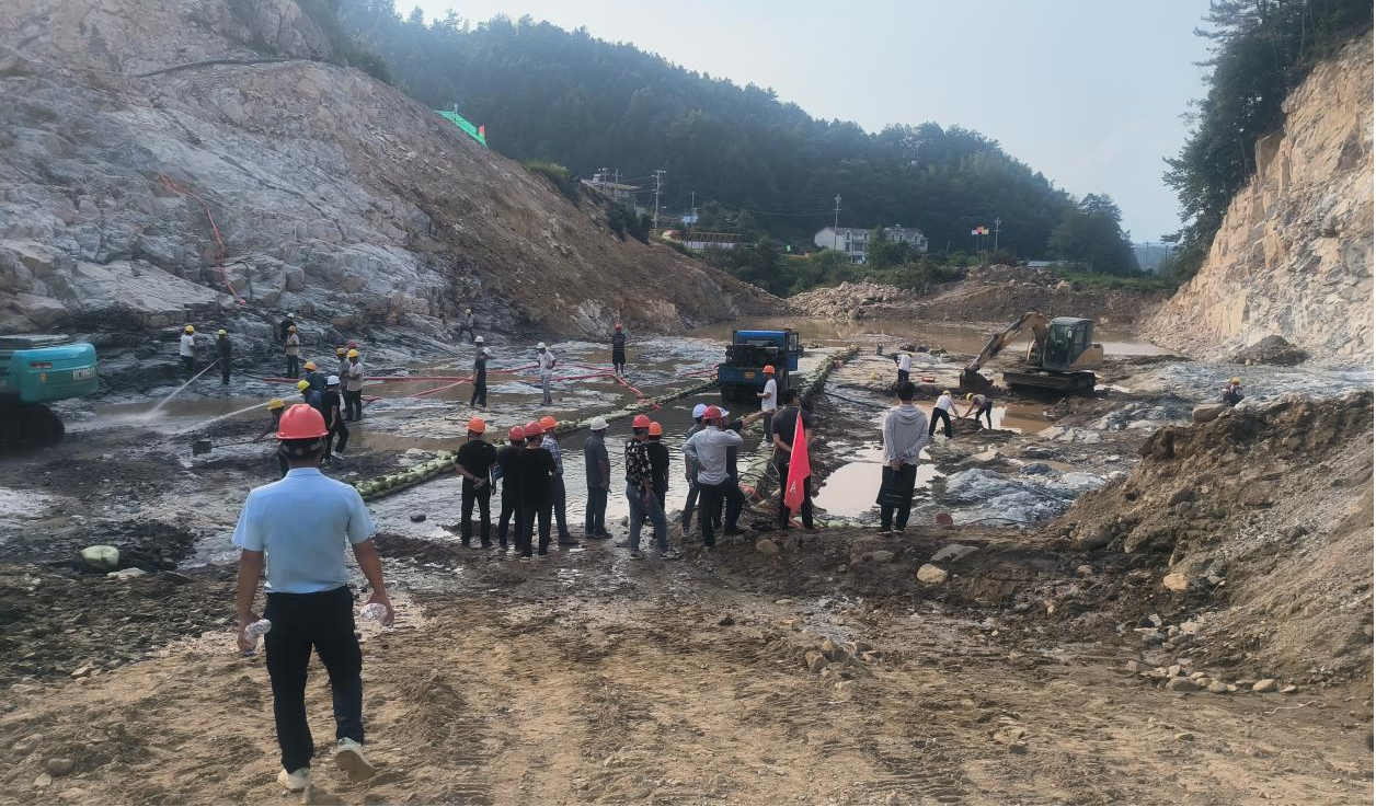 仙人橋水庫壩基通過驗收